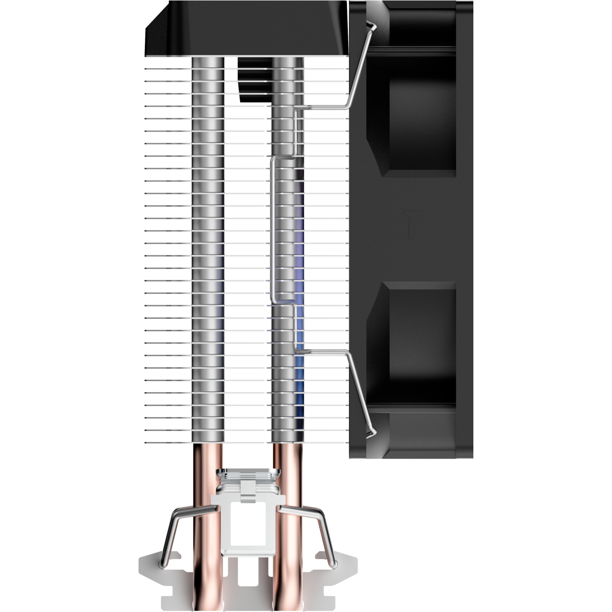 Кулер Ocypus Gamma A20 BK ARGB - Gamma-A20-BK1AAWN00F-GL - фото 4