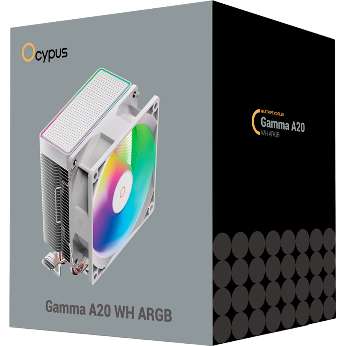 Кулер Ocypus Gamma A20 WH ARGB - Gamma-A20-WH1AAWN00F-GL - фото 8