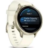 Умные часы Garmin Venu 4 41mm Lunar Gold with Bone Silicone Band (010-03013-00)