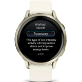 Умные часы Garmin Venu 4 41mm Lunar Gold with Bone Silicone Band (010-03013-00)