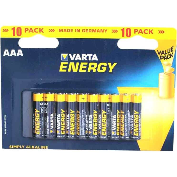 Батарейка Varta Energy (AAA, 10 шт.)