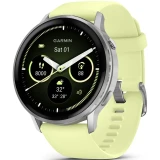 Умные часы Garmin Venu 4 45mm Silver with Citron Silicone band (010-03014-02)