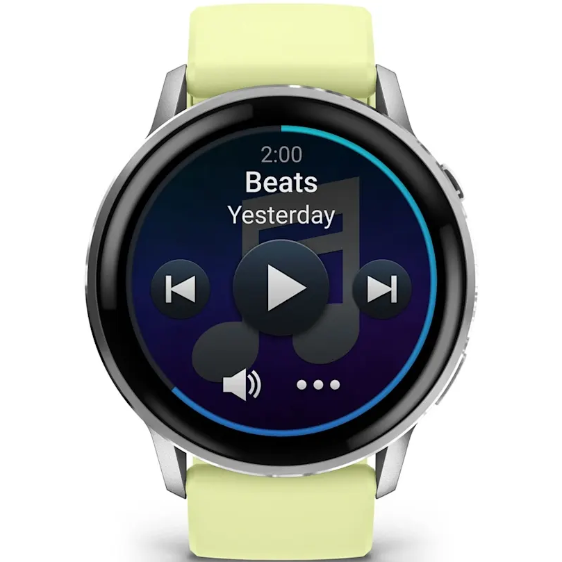 Умные часы Garmin Venu 4 45mm Silver with Citron Silicone band - 010-03014-02 - фото 5