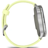 Умные часы Garmin Venu 4 45mm Silver with Citron Silicone band (010-03014-02)