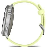 Умные часы Garmin Venu 4 45mm Silver with Citron Silicone band (010-03014-02)