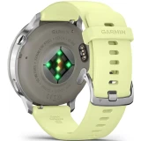 Умные часы Garmin Venu 4 45mm Silver with Citron Silicone band (010-03014-02)