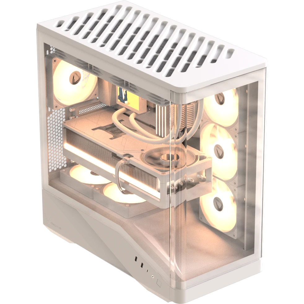 Корпус Formula Crystal U9 White - фото 2