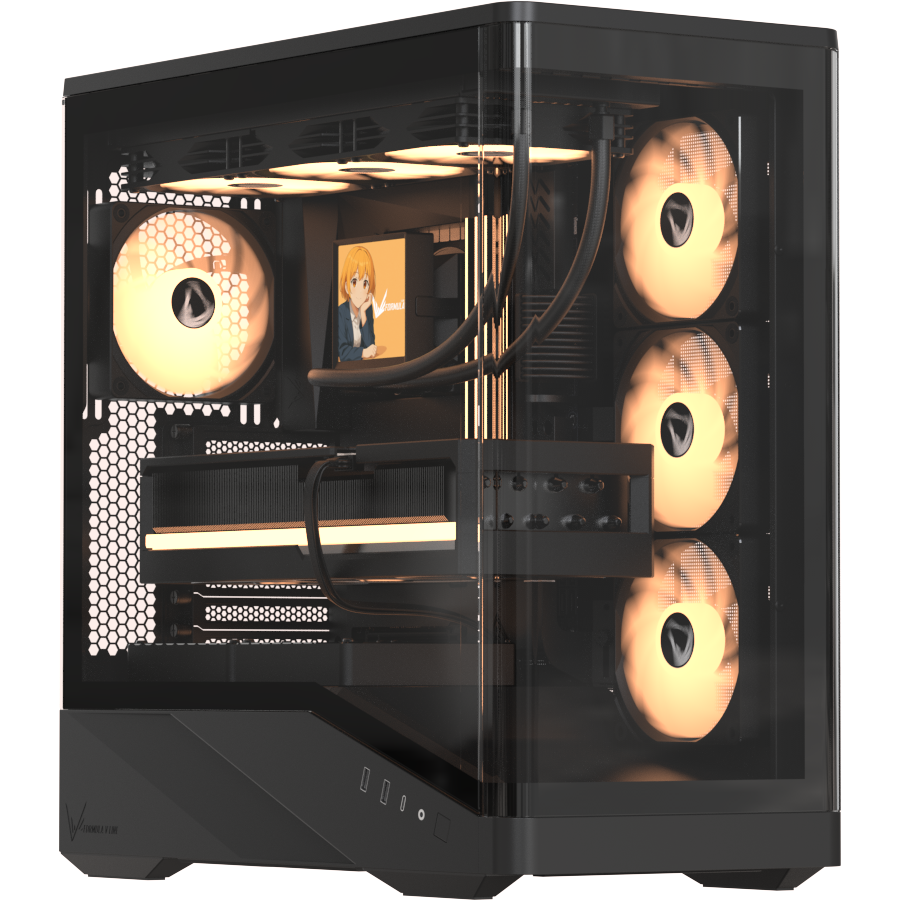 Корпус Formula Crystal U9 Black