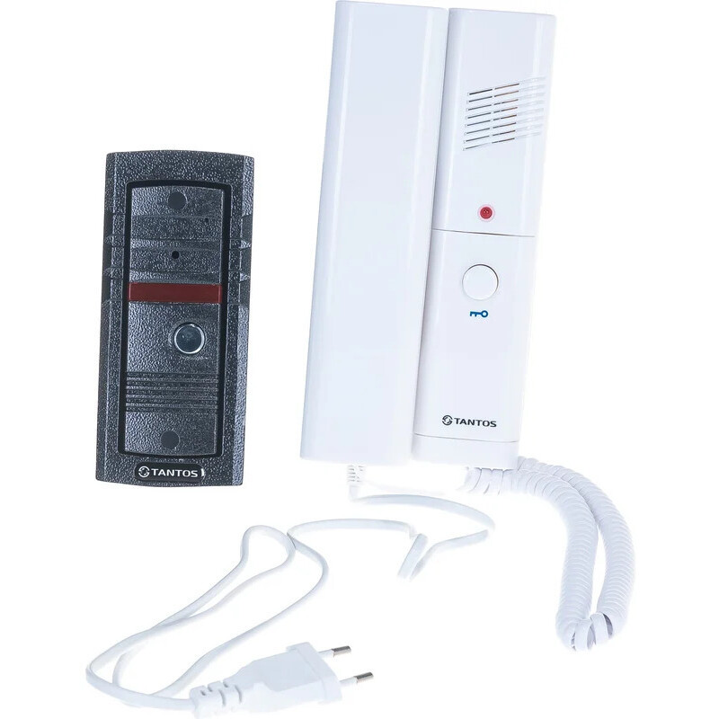 Аудиодомофон Tantos TS-203 Kit White - 00-00017593