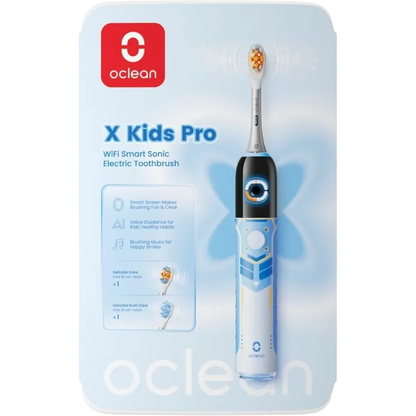 Зубная щётка Oclean X Kids Pro K5600 Cyan - 6970810555912 - фото 6