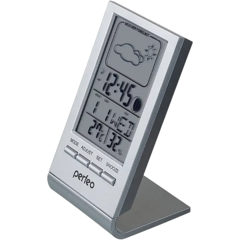 Метеостанция Perfeo Angle Silver (PF-S2092) - PF_A4857