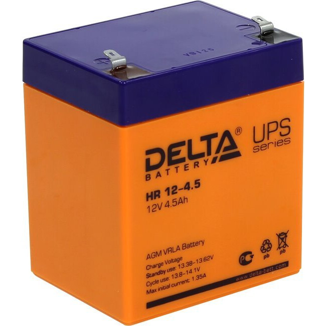 Аккумуляторная батарея Delta HR 12-4.5