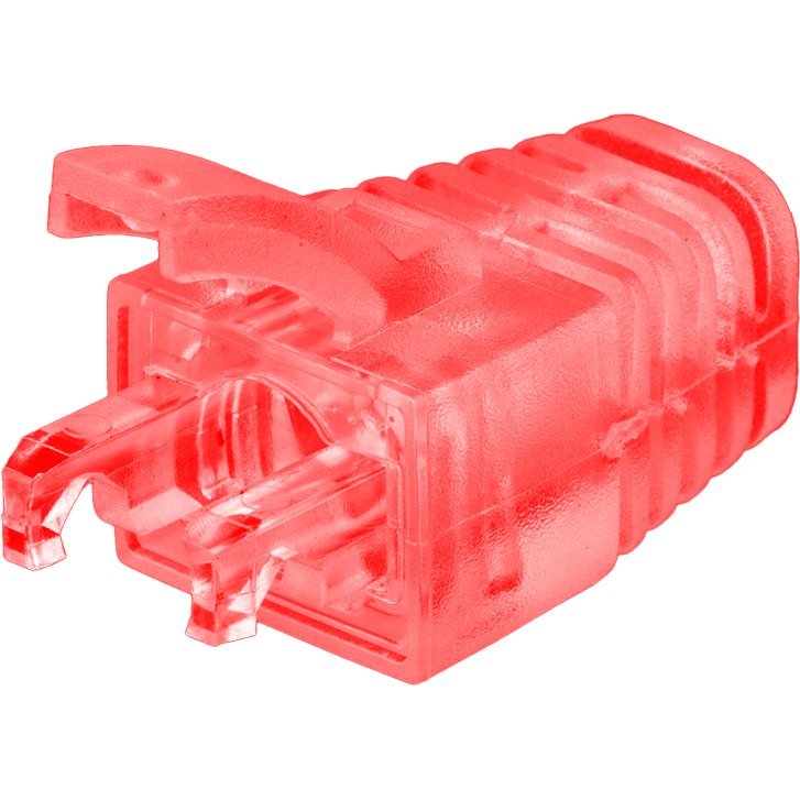 Колпачок RJ-45 NIKOMAX NMC-RJBOOT65B-RD-100, 100 шт.