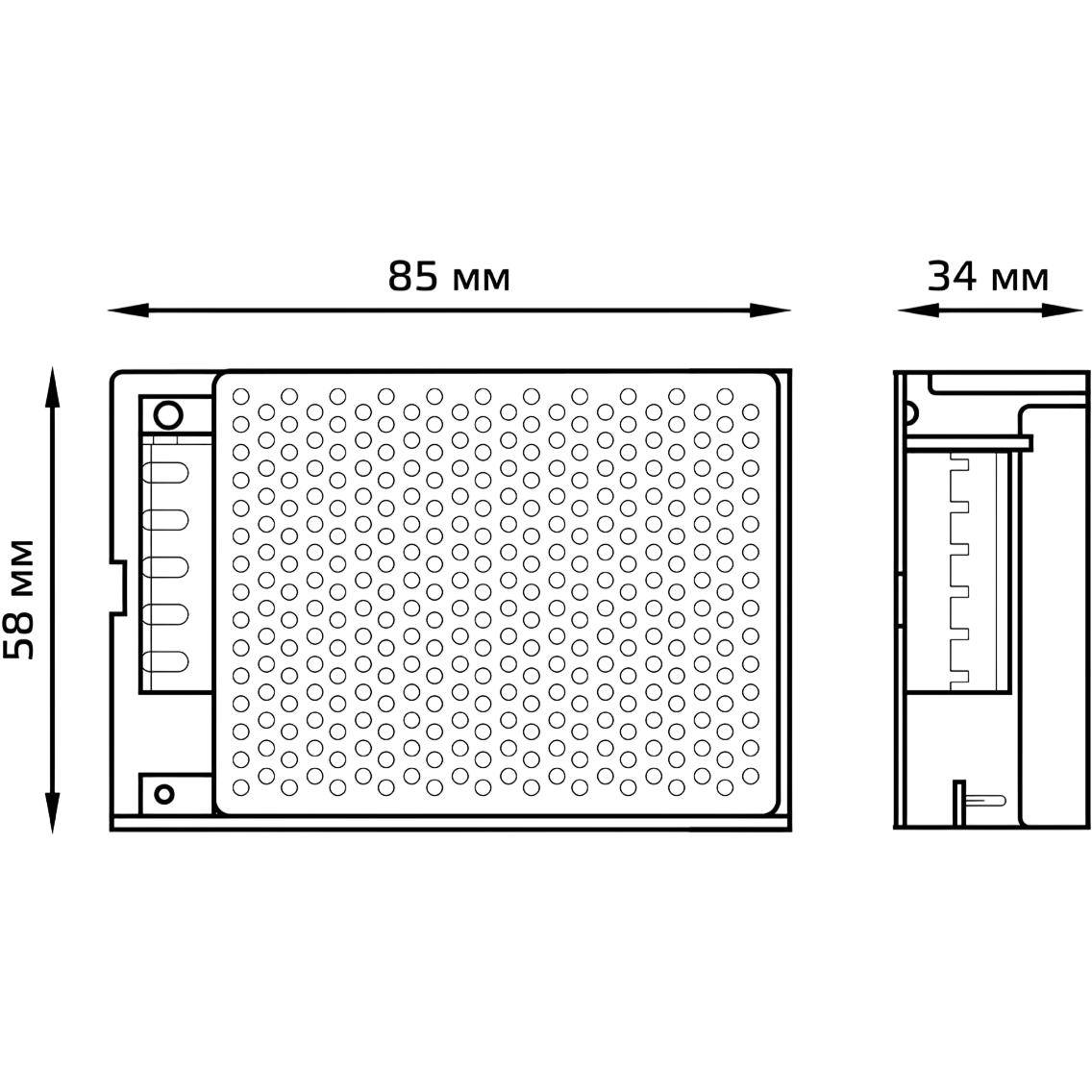 Блок питания для светодиодной ленты Gauss 202003030 - фото 5