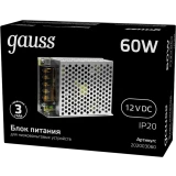 Блок питания для светодиодной ленты Gauss 202003060