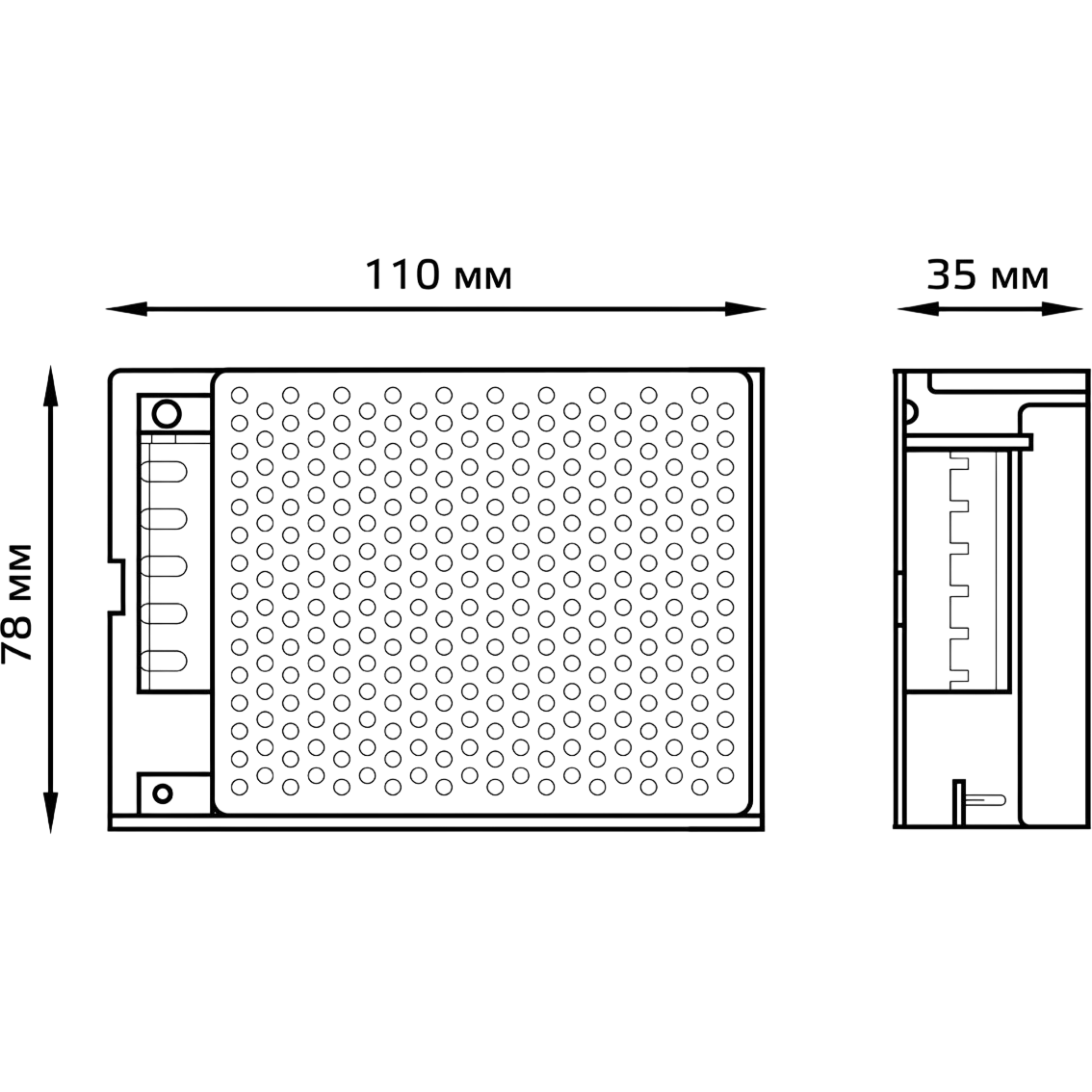 Блок питания для светодиодной ленты Gauss 202003060 - фото 5