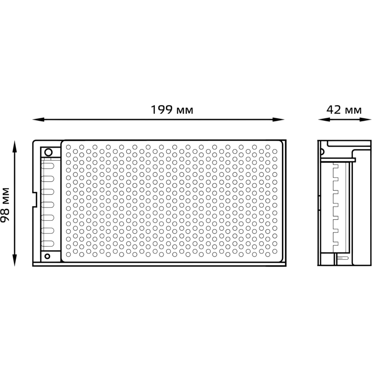 Блок питания для светодиодной ленты Gauss 202003150 - фото 5