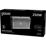 Блок питания для светодиодной ленты Gauss 202003250