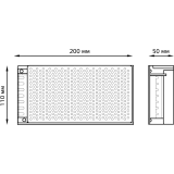 Блок питания для светодиодной ленты Gauss 202003250