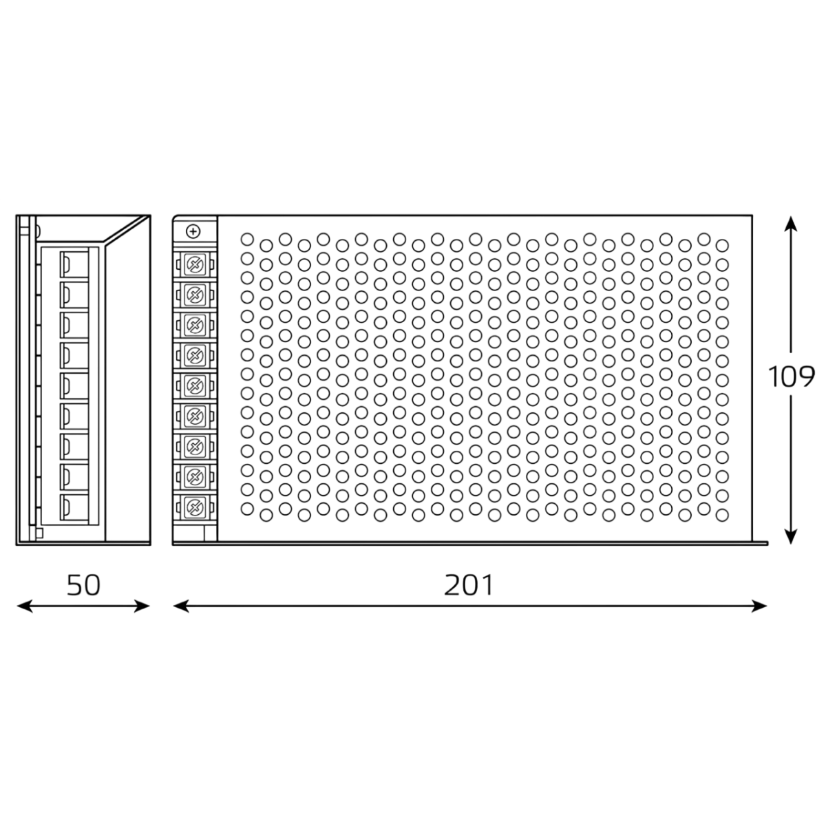 Блок питания для светодиодной ленты Gauss BT507 - фото 5