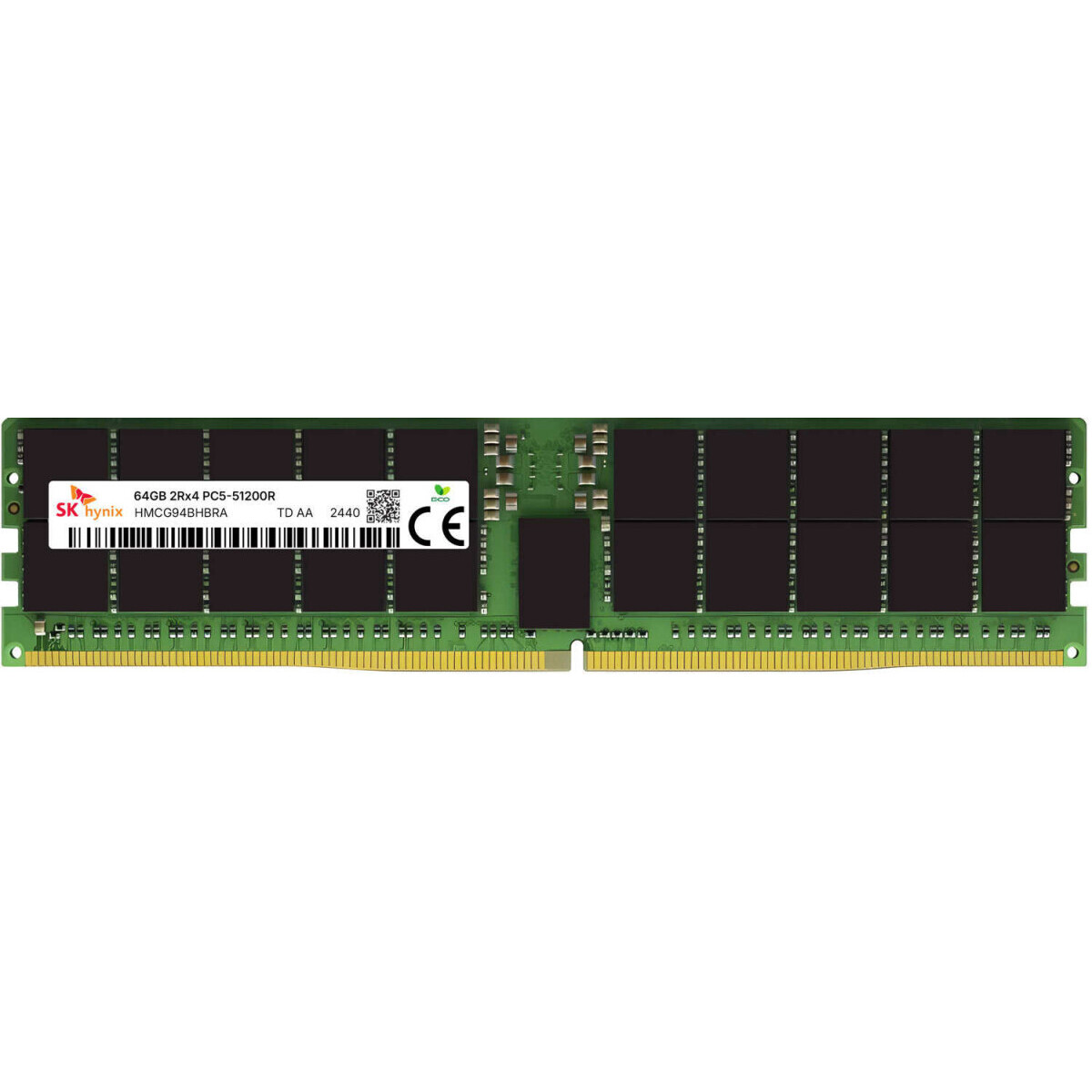 Оперативная память 64Gb DDR5 6400MHz Hynix RDIMM (HMCG94BHBRA276N) OEM