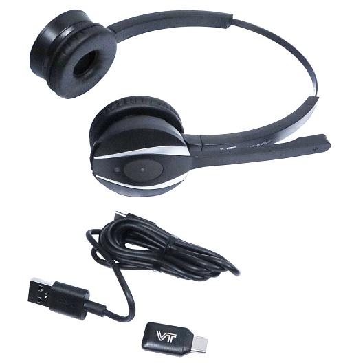 Гарнитура VBet Electronics VT9200 BT Duo - VT9200-D - фото 6