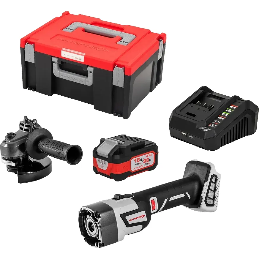 Шлифовальная машина Интерскол УШМ-125/36ММ - 900.0.0.20 - фото 2