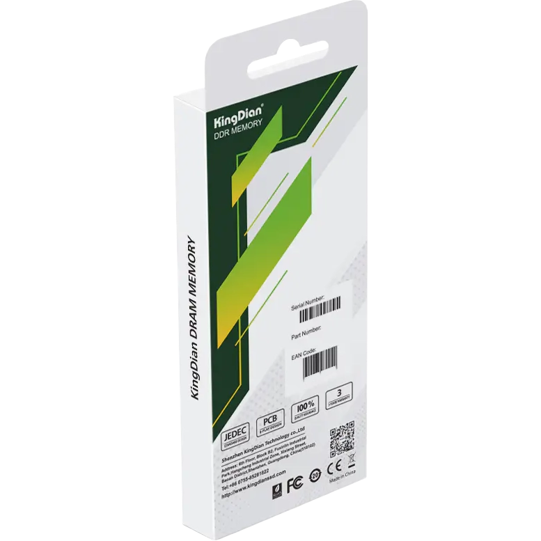 Оперативная память KingDian, DDR4, 8GB (1x8GB), 3200 MHz, CL22, без радиатора, SO-DIMM, фото4