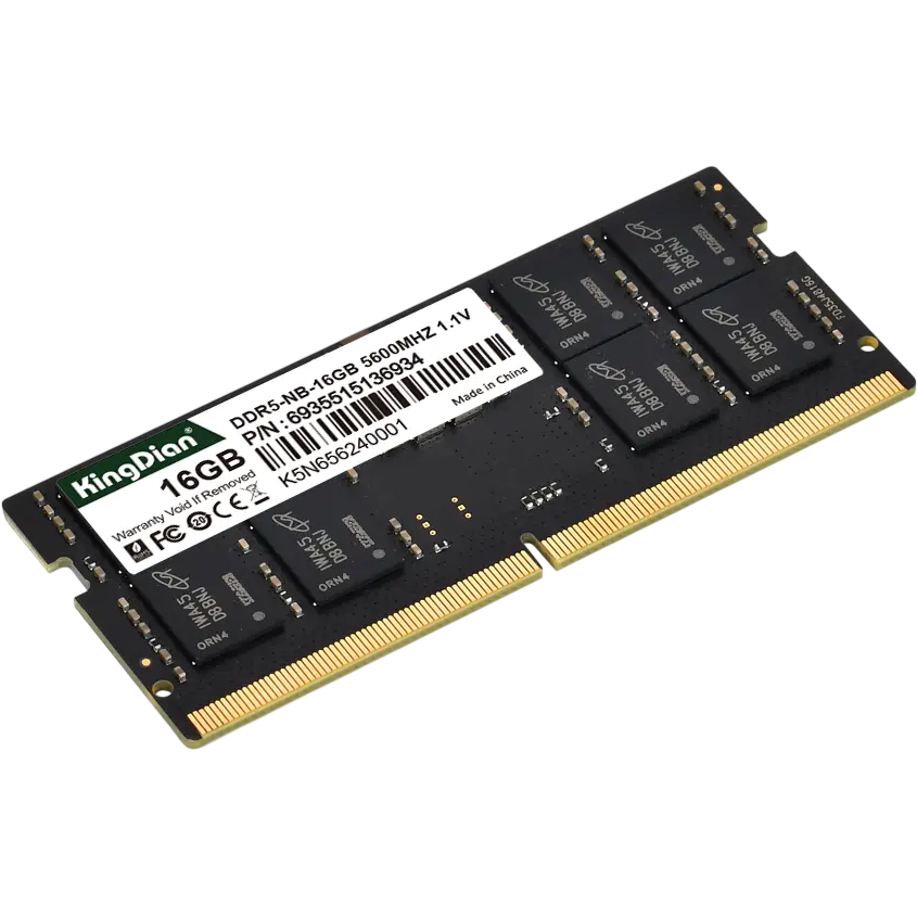 Оперативная память 16GB DDR5 5600MHz KingDian SO-DIMM (DDR5-NB-16GB)