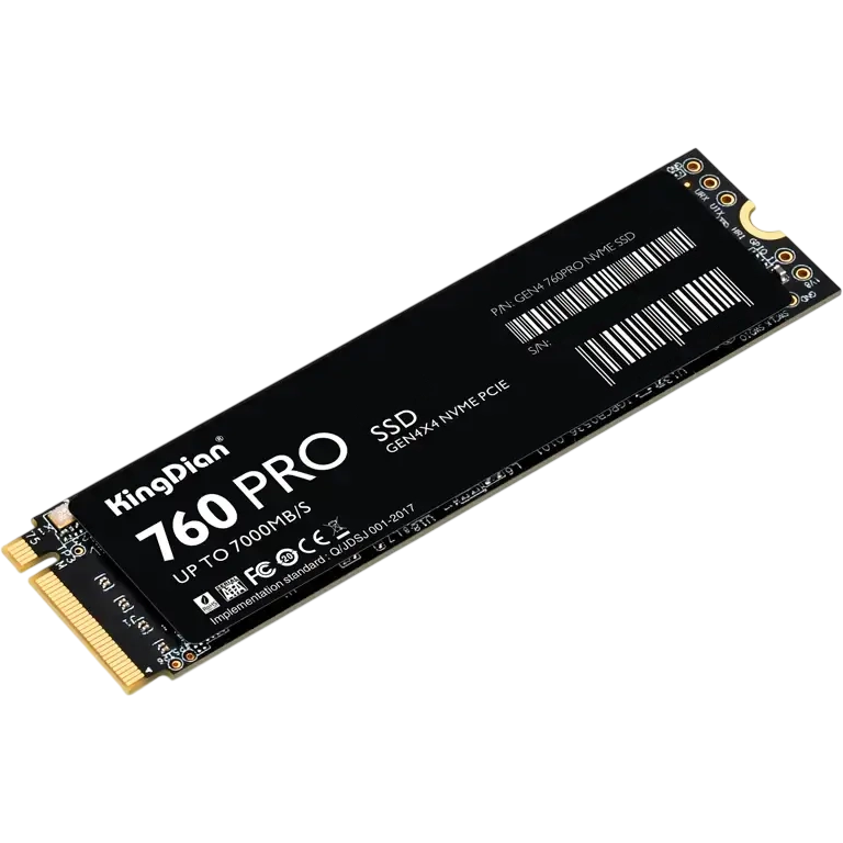 Накопитель SSD 1Tb KingDian 760PRO - G48-760PRO-NVME-M.2-1TB - фото 3