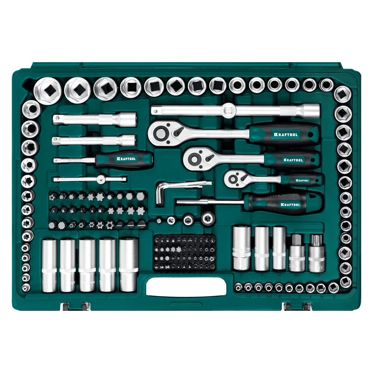 Набор инструментов KRAFTOOL X-Drive 216 - 27888-H216 - фото 3