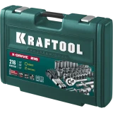 Набор инструментов KRAFTOOL X-Drive 216 (27888-H216)