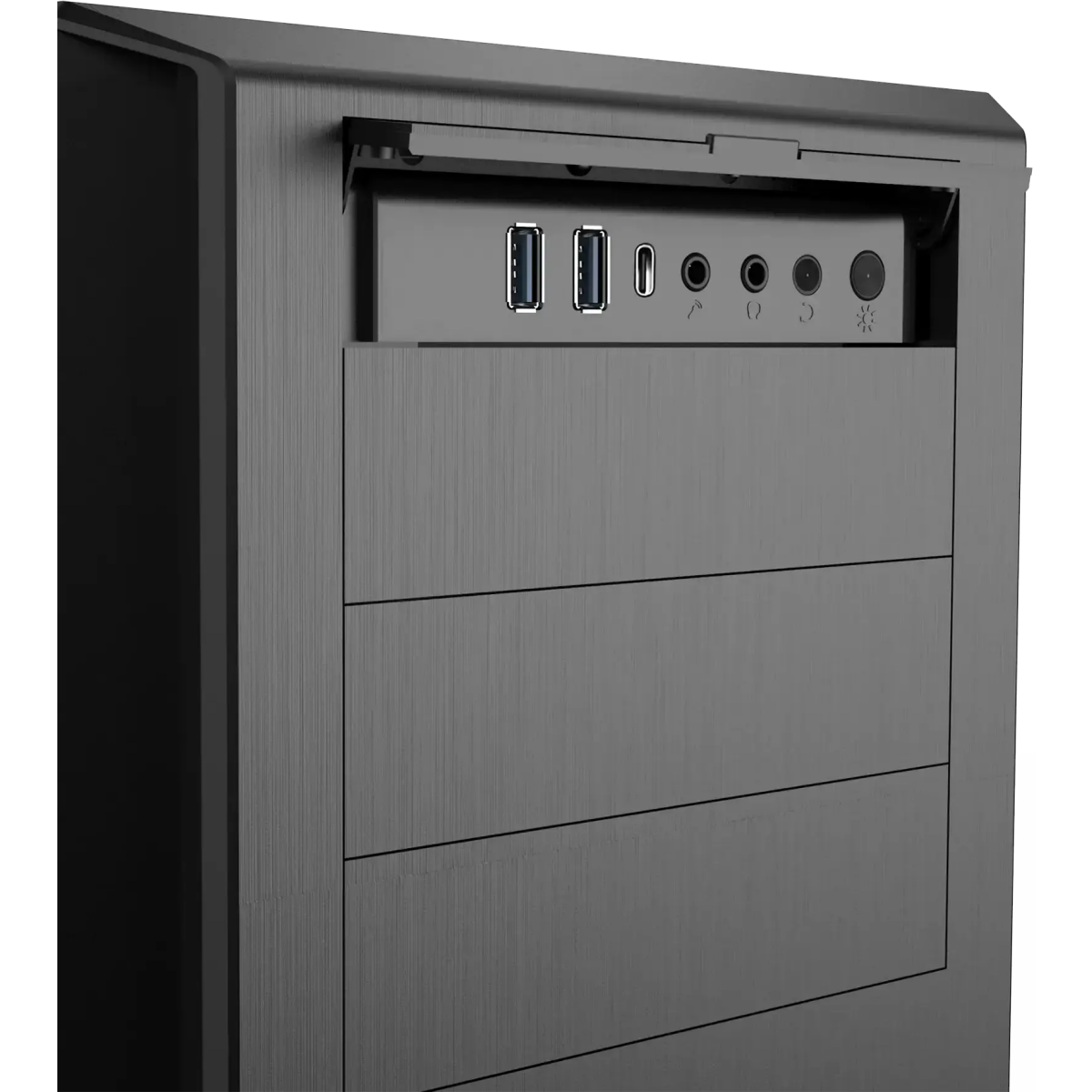 Корпус Phanteks Enthoo Pro Tempered Glass Black - PH-ES614PTG_BK - фото 10