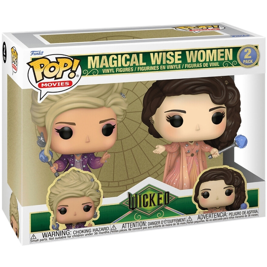 Фигурка Funko POP! Movies Wicked Magical Wise Women Idina and Kristin - 91687 - фото 2