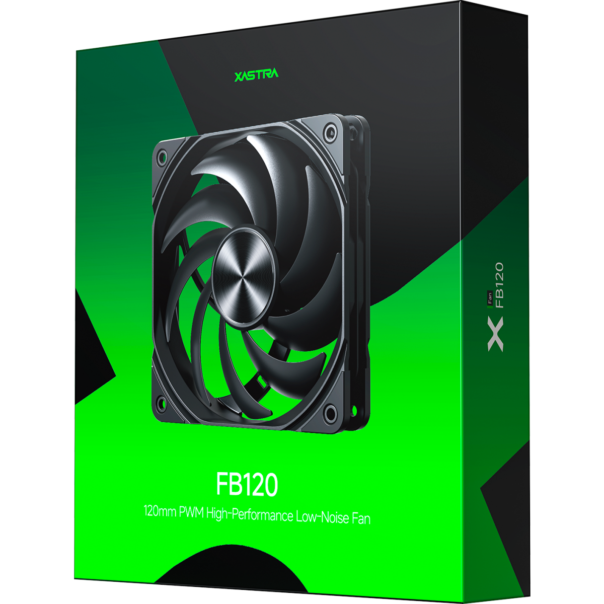 Вентилятор для корпуса XASTRA FB120 Black - FB120-1BA-SXX - фото 7