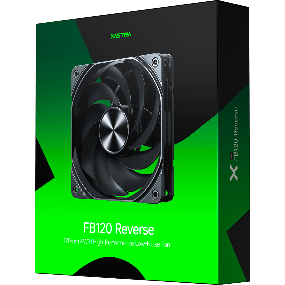Вентилятор для корпуса XASTRA FB120 Reverse Black - FB120-1BA-SRX - фото 7