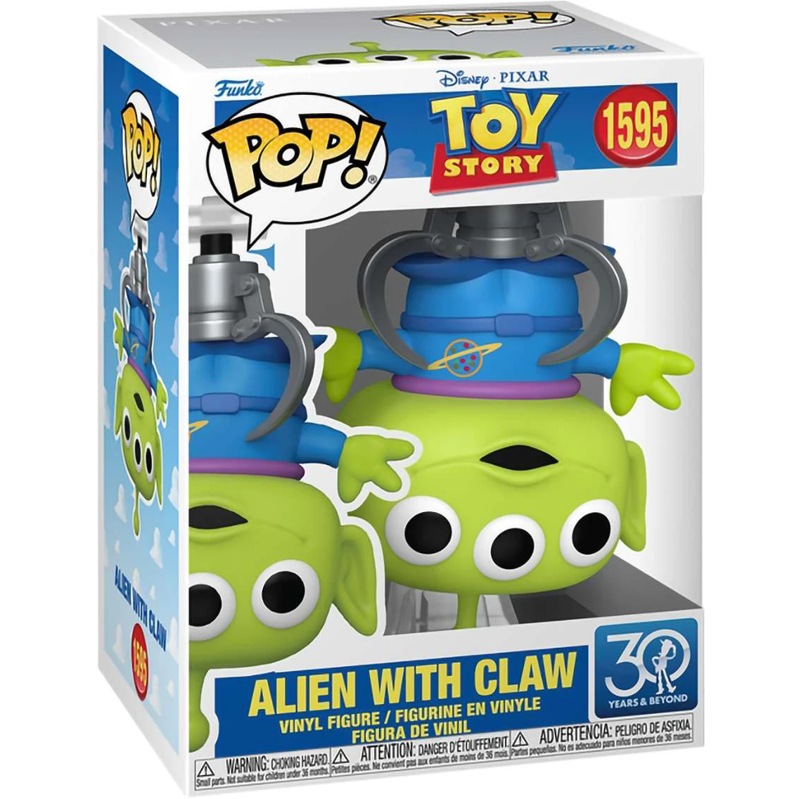 Фигурка Funko POP! Disney Toy Story 30th Alien with Clow - 86272 - фото 2