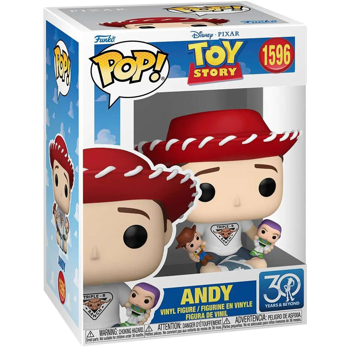 Фигурка Funko POP! Disney Toy Story 30th Andy - 86273 - фото 2