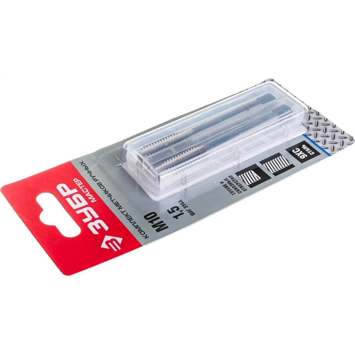 Набор метчиков и плашек ЗУБР 4-28006-10-1.5-H2 - фото 2