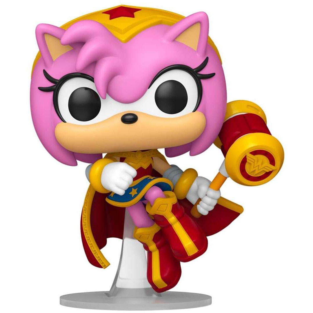 Фигурка Funko POP! Heroes DC х Sonic the Hedgehog Amy as Wonder Woman