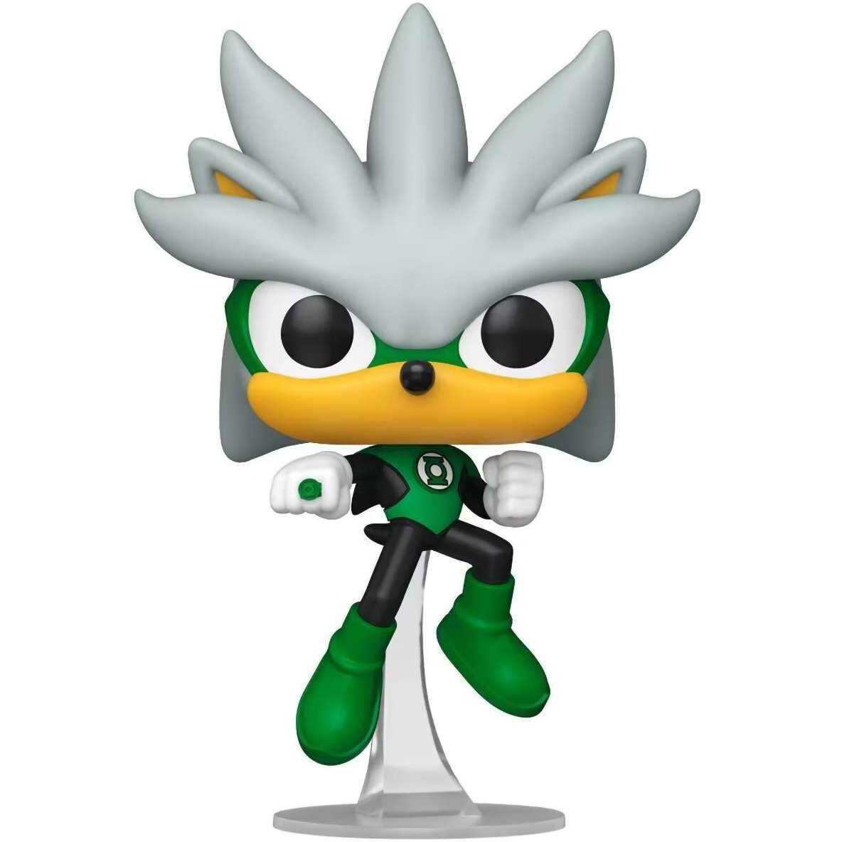 Фигурка Funko POP! Heroes DC х Sonic the Hedgehog Silver as the Green Lantern