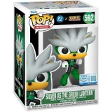 Фигурка Funko POP! Heroes DC х Sonic the Hedgehog Silver as the Green Lantern (88904)