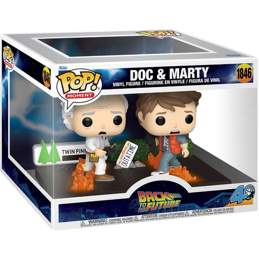 Фигурка Funko POP! Moment BTTF 40Th Doc & Marty - 86448 - фото 2