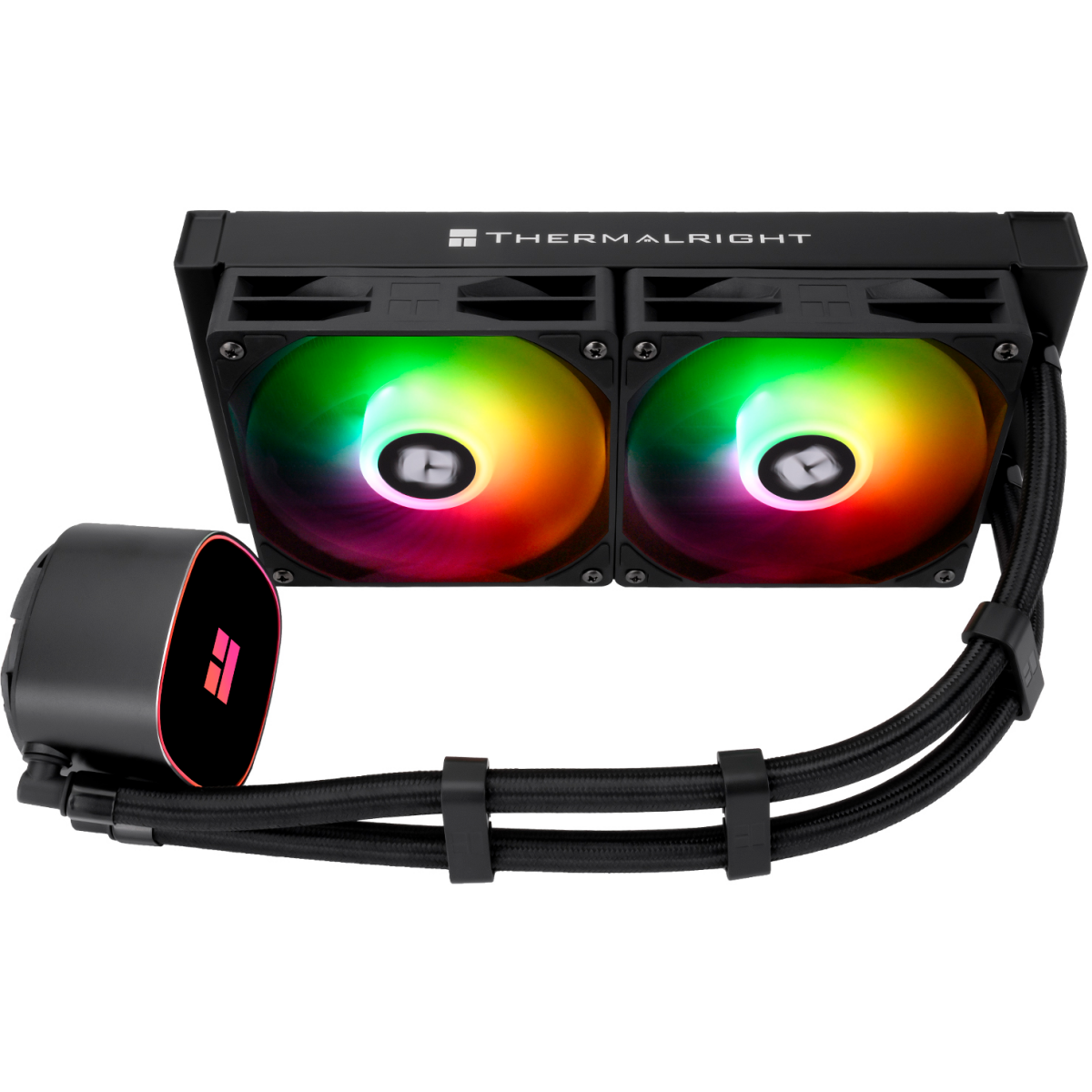 Система жидкостного охлаждения Thermalright Frozen Horizon 240 ARGB Black V2 - F-HORIZON-240-BL-V2 - фото 4