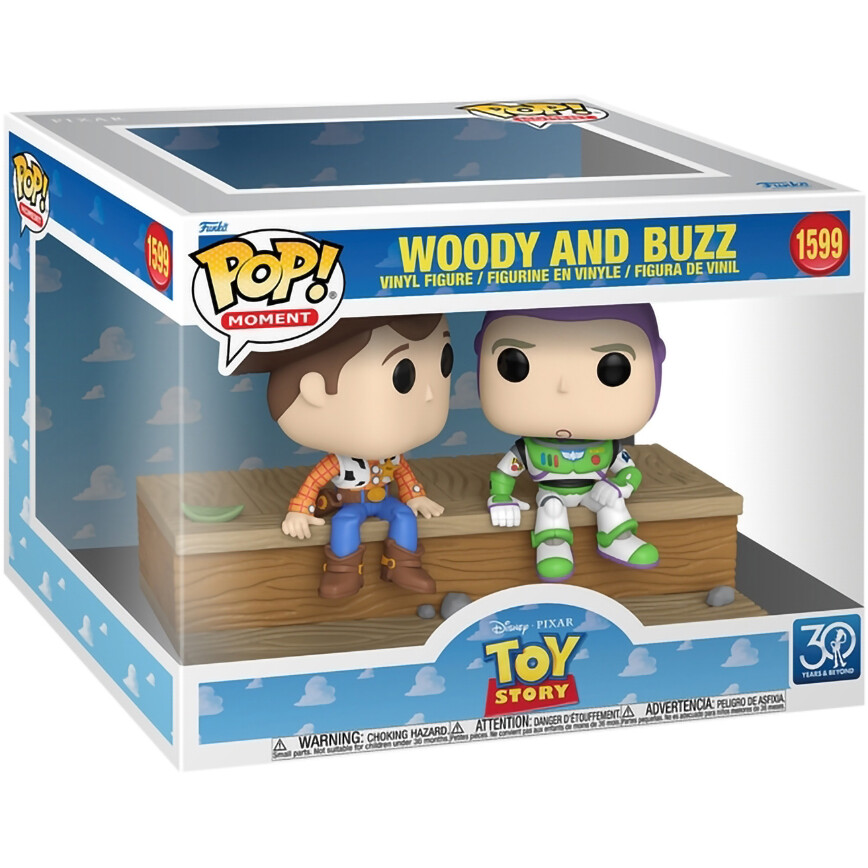 Фигурка Funko POP! Moment Disney Toy Story 30th Woody And Buzz - 88466 - фото 2