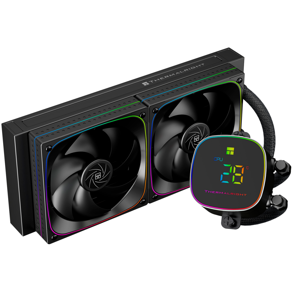 Система жидкостного охлаждения Thermalright Frozen Horizon 240 Digital ARGB Black