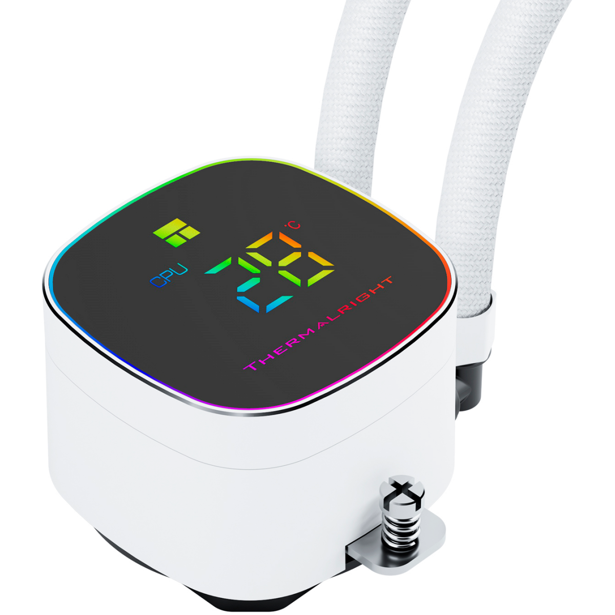Система жидкостного охлаждения Thermalright Frozen Horizon 240 Digital ARGB White - F-HORIZON-240-DG-WH - фото 6