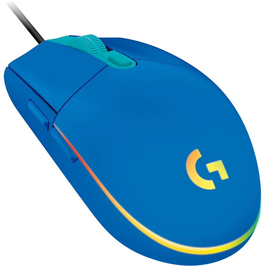 Мышь Logitech G203 LightSync Blue (910-005798) - фото 2