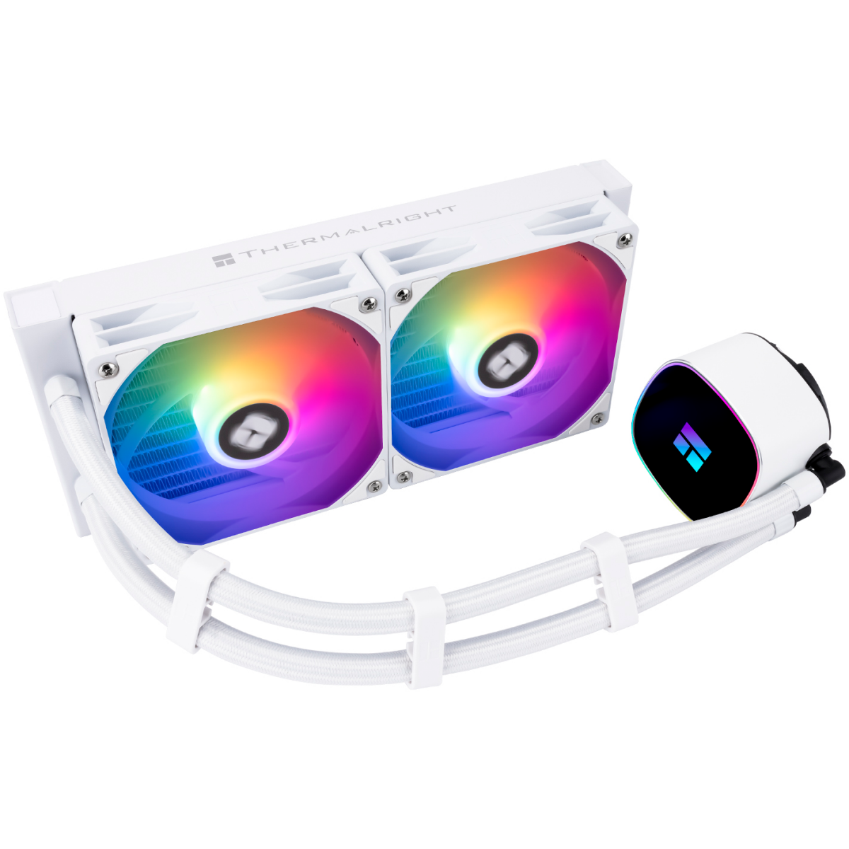 Система жидкостного охлаждения Thermalright Frozen Horizon 240 ARGB White V2 - F-HORIZON-240-WH-V2 - фото 3