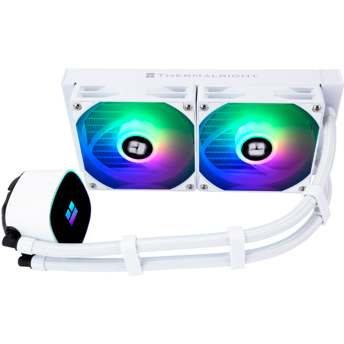 Система жидкостного охлаждения Thermalright Frozen Horizon 240 ARGB White V2 - F-HORIZON-240-WH-V2 - фото 4